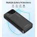 УМБ Choetech 20000mAh 22.5W PD,QC3.0 2USB-A+USB-C In/Out Black