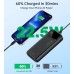 УМБ Choetech 20000mAh 22.5W PD,QC3.0 2USB-A+USB-C In/Out Black