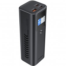 УМБ Choetech 27000mAh 140W PD5.0,QC3.0, USB-A, 2xUSB-C In/Out, TFT Display, black УМБ Choetech 27000mAh 140W PD5.0,QC3.0, USB-A, 2xUSB-C In/Out, TFT Display, black