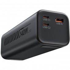 УМБ Choetech 27000mAh 140W PD5.0,QC3.0, USB-A, 2xUSB-C In/Out, TFT Display, black УМБ Choetech 27000mAh 140W PD5.0,QC3.0, USB-A, 2xUSB-C In/Out, TFT Display, black