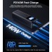 УМБ Choetech 27000mAh 140W PD5.0,QC3.0, USB-A, 2xUSB-C In/Out, TFT Display, black