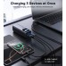 УМБ Choetech 27000mAh 140W PD5.0,QC3.0, USB-A, 2xUSB-C In/Out, TFT Display, black