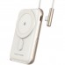 УМБ Choetech Magnetic Wireless 10000mAh 20W PD USB-C In/Out, Qi-15W,buid-in cabel White