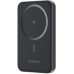УМБ Choetech Magnetic Wireless 5000mAh 20W PD Qi-15W USB-C In/Out, тонкий, Black
