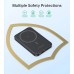 УМБ Choetech Magnetic Wireless 5000mAh 20W PD Qi-15W USB-C In/Out, тонкий, Black