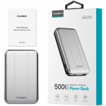УМБ Choetech Magnetic Wireless 5000mAh USB-A,USB-C In/Out B655 mini silver УМБ Choetech Magnetic Wireless 5000mAh USB-A,USB-C In/Out B655 mini silver