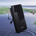 УМБ Dudao 10000mAh K11 10W USB-A,USB-C,microUSB, with USB-A/USB-C/Lightning/MicroUSB cables Black