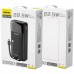 УМБ Dudao 20000mAh K15 Pro 22,5W PD USB-A,USB-C In/Out,with built-in USB-C/Lightning cables Black