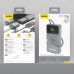 УМБ Dudao 20000mAh K31 Pro 45W PD,QC USB-A,USB-C In/Out,with built-in USB-C/Lightning cables Gray