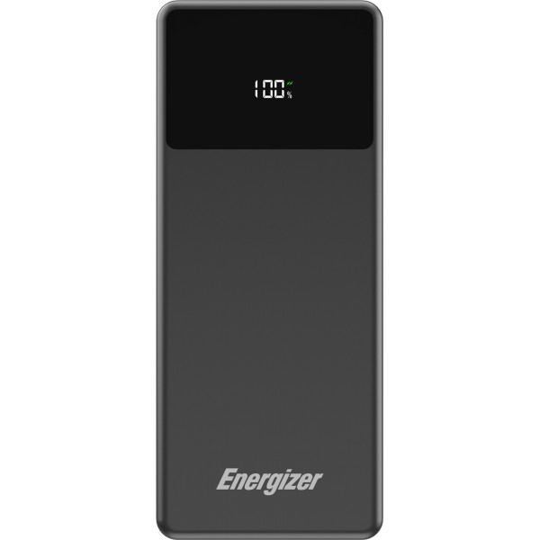УМБ Energizer 27000mAh 65W PD,QC3.0,USB-А, 2хUSB-C, Micro-USB, LCD display,Black