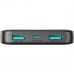 УМБ Joyroom 10000mAh 12W 2xUSB-A, USB-C In/Out, Black (JR-PBF12)