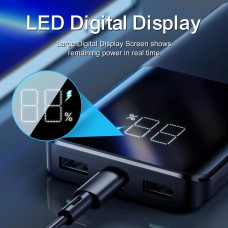 УМБ Joyroom 10000mAh 22,5W PD,QC3.0, 2xUSB-A, USB-C In/Out, Micro USB in,  Black