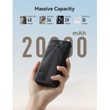 УМБ Joyroom 20000mAh 22,5W PD,QC3.0, 2xUSB-A, USB-C In/Out Black УМБ Joyroom 20000mAh 22,5W PD,QC3.0, 2xUSB-A, USB-C In/Out Black