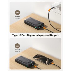 УМБ Joyroom 20000mAh 22,5W PD,QC3.0, 2xUSB-A, USB-C In/Out Black УМБ Joyroom 20000mAh 22,5W PD,QC3.0, 2xUSB-A, USB-C In/Out Black