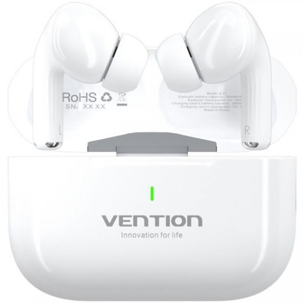Навушники TWS Vention Elf Earbuds ECHO LITE E11 White