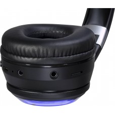 Гарнітура Defender FreeMotion B400 Bluetooth+3,5мм,гнучкий мікрофон, LED, Black