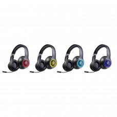 Гарнітура Defender FreeMotion B400 Bluetooth+3,5мм,гнучкий мікрофон, LED, Black