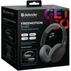 Гарнітура Defender FreeMotion B480 Bluetooth, чорна