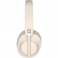 Гарнітура Defender FreeMotion B485 Bluetooth+3,5мм+USB-C, ANC Beige