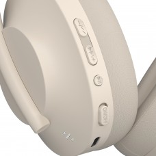 Гарнітура Defender FreeMotion B485 Bluetooth+3,5мм+USB-C, ANC Beige
