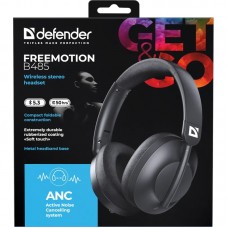 Гарнітура Defender FreeMotion B485 Bluetooth, ANC, чорна