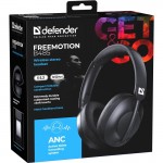 Гарнітура Defender FreeMotion B485 Bluetooth, ANC, чорна Гарнітура Defender FreeMotion B485 Bluetooth, ANC, чорна