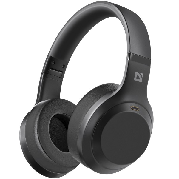 Гарнітура Defender FreeMotion B695,Bluetooth+3,5мм,ANC,Black