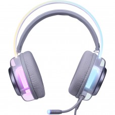 Гарнітура Defender Glitch, USB, RGB,  2м, White