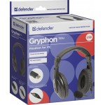Гарнітура Defender Gryphon 750U, USB, Black Гарнітура Defender Gryphon 750U, USB, Black