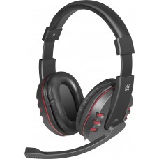 Гарнітура Defender Warhead G-160, 2х3,5мм, Black