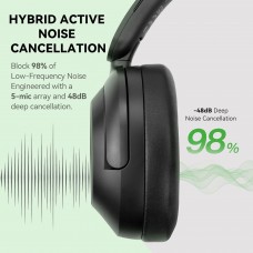 Гарнітура OneOdio A6, Bluetooth + USB-C, Hybrid ANC, Black