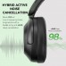 Гарнітура OneOdio A6, Bluetooth + USB-C, Hybrid ANC, Black