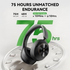 Гарнітура OneOdio A6, Bluetooth + USB-C, Hybrid ANC, Black