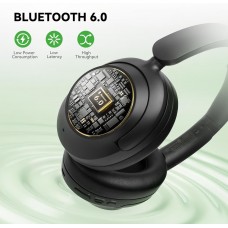 Гарнітура OneOdio A6, Bluetooth + USB-C, Hybrid ANC, Black