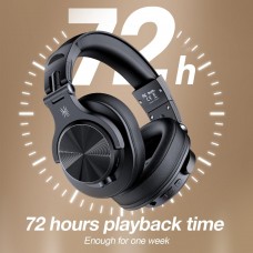 Гарнітура OneOdio Fusion A70, Bluetooth+3,5мм/6,35мм, Black
