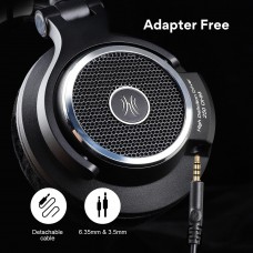 Гарнітура OneOdio Monitor 80, 3,5мм/6,35мм, з кейсом, Black