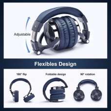 Гарнітура OneOdio Pro 10, 3,5мм/6,35мм, Deep Blue