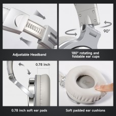 Гарнітура OneOdio Pro 10, 3,5мм/6,35мм, Silver