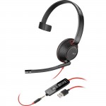 Гарнітура Poly BlackWire 5210 USB-A HS Mono Гарнітура Poly BlackWire 5210 USB-A HS Mono