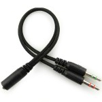 Гарнітура Sandberg MiniJack Headset Bulk, 3,5мм+converter 2х3,5мм, Black Гарнітура Sandberg MiniJack Headset Bulk, 3,5мм+converter 2х3,5мм, Black