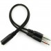 Гарнітура Sandberg MiniJack Headset Bulk, 3,5мм+converter 2х3,5мм, Black