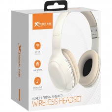 Гарнітура XTRIKE ME HD-215WH, Bluetooth 5.3, 200 мАг, White