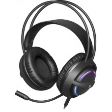 Ігрова гарнітура Defender Dexter RGB, кабель 2.2 м, чорна