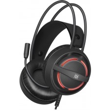 Ігрова гарнітура Defender Dexter RGB, кабель 2.2 м, чорна