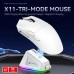 Мишка Attack Shark X11 Wireless/Bluetooth 22000dpi. (PAW3311) 6кн. White (X11W_AS)