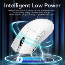 Мишка Attack Shark X11 Wireless/Bluetooth 22000dpi. (PAW3311) 6кн. White (X11W_AS)