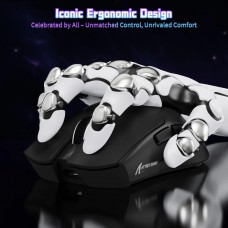 Мишка Attack Shark X11SE Wireless//Bluetooth 22000dpi. (PAW3311) 6кн. Black (X11SEB_AS)
