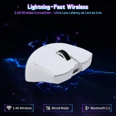 Мишка Attack Shark X11SE Wireless/Bluetooth 22000dpi. (PAW3311) 6кн. White (X11SEW_AS)