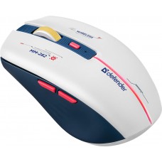 Мишка Defender Dila MM-282 бездротова 5 кн. 1800 dpi 500 мАh чорна (52282)