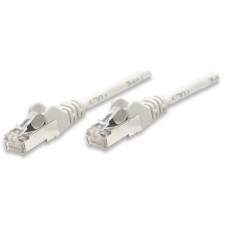 Патчкорд FTP Cat.5e ( 2.0м сірий) Intellinet Біметал ССА (329903)
